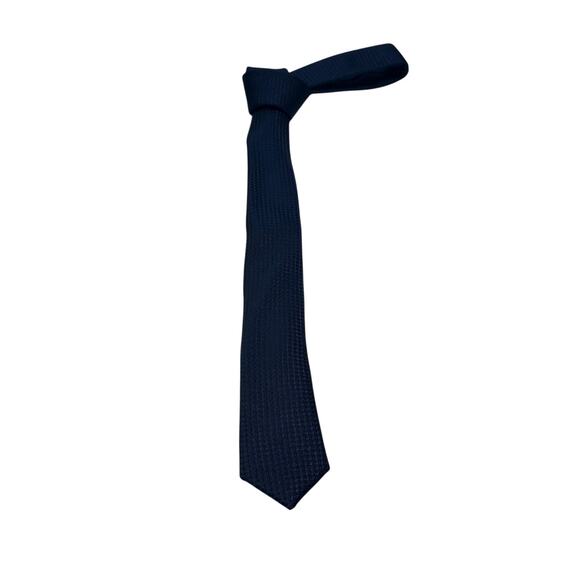 C2 by Calibrate Nordstrom Tie Boys Blue 100% Silk Church School Formal Wedding - Picture 4 of 4